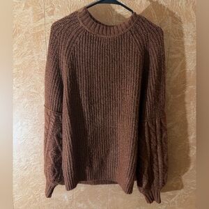Anna Chocolate Brown Women's Sweater